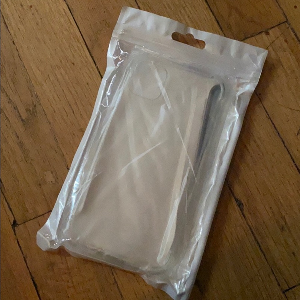 Clear silicone iPhone 11 case